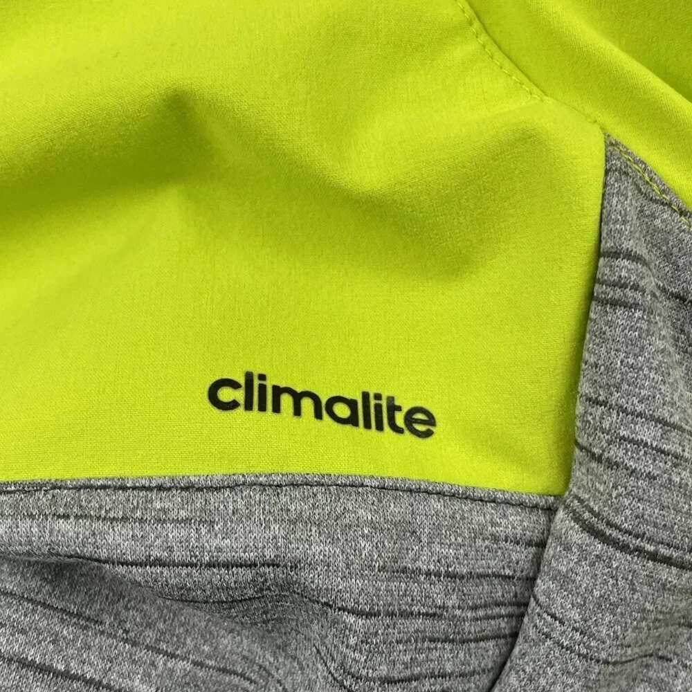 ADIDAS Climalite 1/2 Zip Hoodie Activewear Men’s XL Vapordry Running Light Poly
